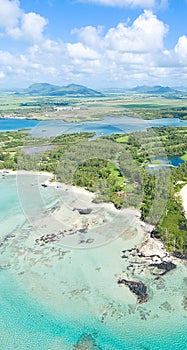 Aerial Mauritius