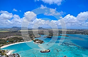 Aerial Mauritius