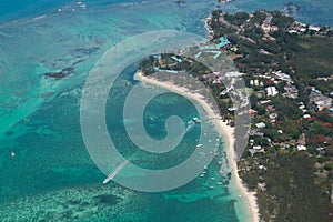 Aerial Mauritius