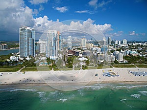 Aerial Miami Beach