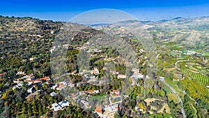 Aerial Miliou, Paphos, Cyprus