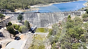 Aerial of Mundaring Weir