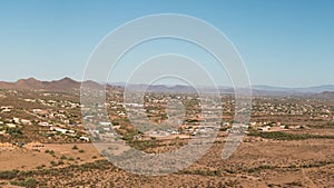 Aerial of North Phoenix and Deer Valley, Arizona