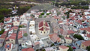 Aerial Omodos, Limassol, Cyprus