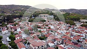 Aerial Omodos, Limassol, Cyprus