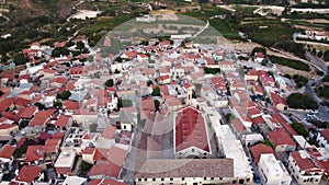 Aerial Omodos, Limassol, Cyprus