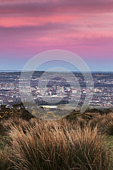 Aerial panorama of Belfast