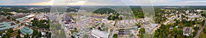 Aerial panorama Iowa State Fair