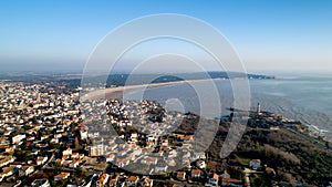 Aerial panorama of Saint Georges de Didonne in Charente Maritime photo