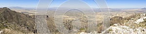 An Aerial Panorama of the San Pedro Valley, Arizona, from Miller