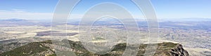 An Aerial Panorama of Sierra Vista, Arizona, from Carr Canyon