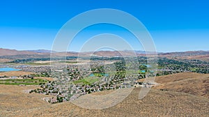 Aerial Panorama of Sparks Nevada photo