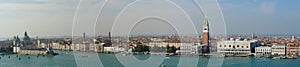 Aerial panorama of Venice