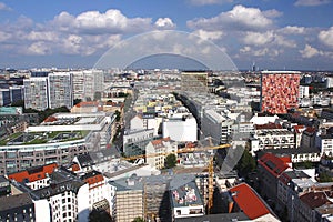 Aerial Panoramic View, Berlin, Germany