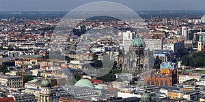 Aerial Panoramic View, Berlin, Germany