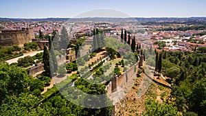 Antena panorámico la ciudad de 