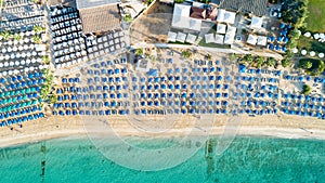 Aerial Pantachou - Limanaki beach, Ayia Napa, Cyprus