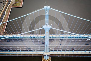 Aerial of Philadelphia Bridge III