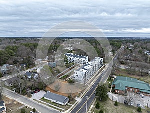 Aerial photo above Wake Forest