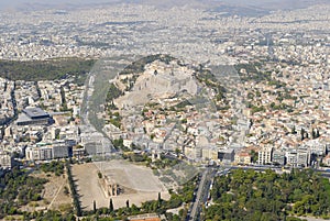 Aerial photo of Athens photo