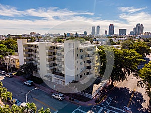 Aerial photo Aventura FL USA Hospital