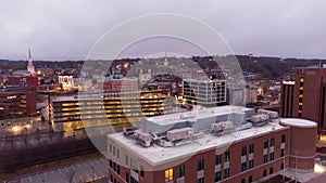 Aerial photo Bangor Maine USA