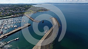 Aerial photo of Bangor Marnia County Down Northern Ireland