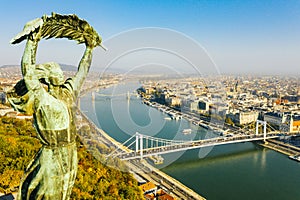 Aerial photo of Budapest, Hunagry