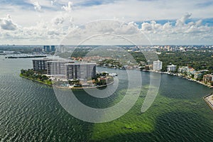 Aerial photo Coconut Grove Miami FL