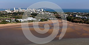 An aerial photo of Darwin, the capital city of the Northern Territory of Australia. photo