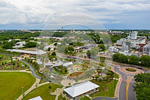 Aerial photo Depot Park Gainesville FL photo