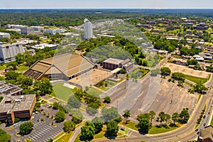 Aerial photo Donald L Tucker Civic Center Tallahassee FL