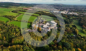 Aerial Photo of Dondonald House Stormont Parliament Buildings home of The Northern Ireland Assembly Dundonald Belfast Co Down