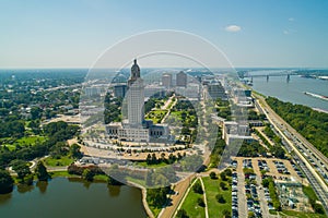 Aerial photo Downtown Baton Rouge Louisiana USA