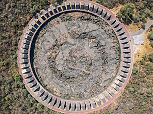 Aerial photo of Espacio Escultorico photo