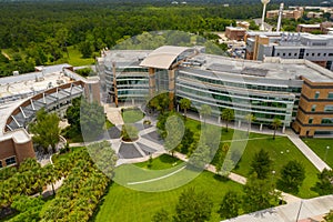 Aerial photo Harris Corporation Engineering Center UCF Orlando