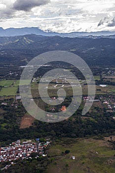 Aerial photo of Liberia, Guanacaste Province, Costa Rica