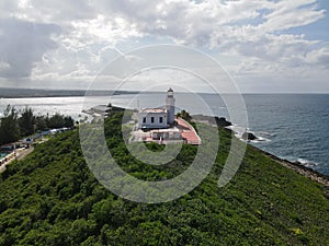 Aerial Photo of Lighthouse at Arecibo Puerto Rico photo