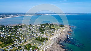 Aerial photo of Penchateau point and la Baule photo