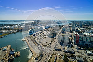Aerial photo Port of Tampa Florida