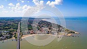 Aerial photo of Saint Brevin Les Pins