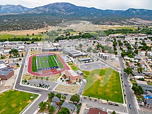 Aerial photo Salida High School