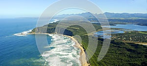 Aerial photo of Sedgefield, Garden Route, South Africa