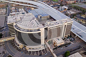 Aerial photo Sheraton Birmingham Hotel Alabama