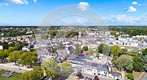 Aerial photo of Suce sur Erdre in Loire Atlantique