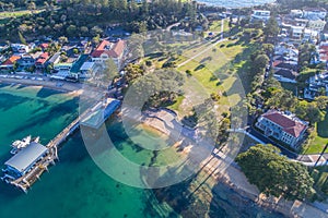 Aerial photo of Sydney - Watsons Bay boats harbour