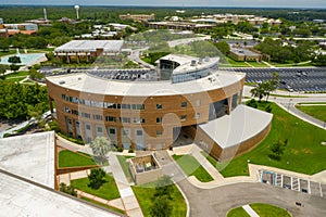 Aerial photo UCF Teaching Academy University of Central Florida Orlando