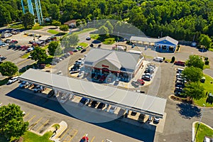 Aerial photo Wawa Gas Station chester VA USA