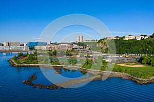 Aerial photo Weehawken Waterfront Park and Recreation Center