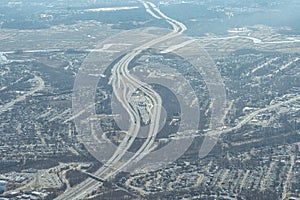 Aerial Photograph of The Jon Bon Jovi Rest Area on the Garden State parkway